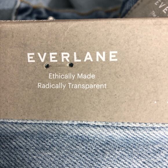 Everlane The 90s Cheeky Jeans Vintage Sundrenched Blue 26 NWT - Picture 10 of 14